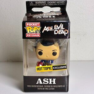 Funko Hot Topic Exclusive Pocket Pop Keychain ASH VS EVIL DEAD